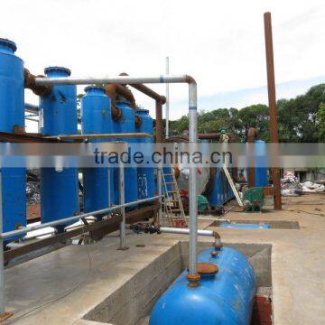 The waste plastic Pyrolysis machine for selling.