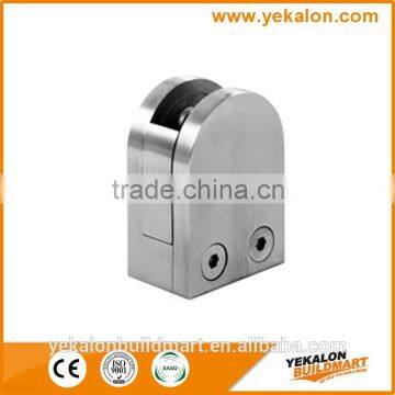 Yekalon stainless steel railing fitting glass clamp