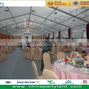 Big clear roof marquee party transparent tent for sale