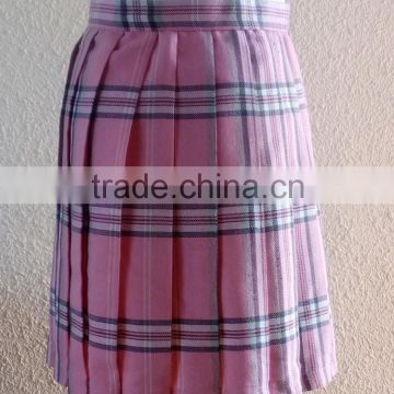 New Arrival Pleated Plaid Skirt For Women