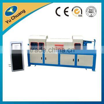 GTQ512-A CNC coiled wire straightening and cutting machine.