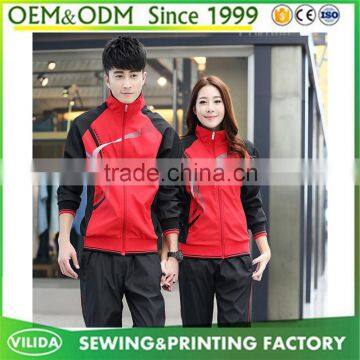 Wholesale High Quality Breathable Dry Fit Sportwear Tracksuits photo-2