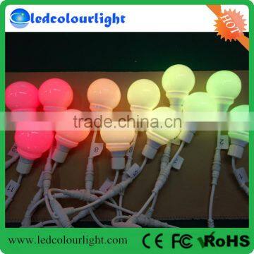 dmx 5050 outdoor rgb led pixel string light bulb
