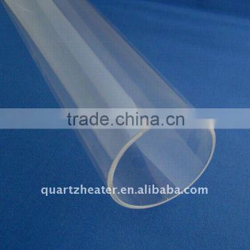 different shapes Quartz tube, heat resistant fused quartz glass tube