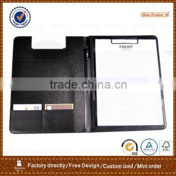 PU Double Folder With Metal Clip /clip Board Holder photo-2
