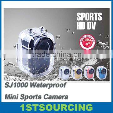 Action camera with HD 1920*1080P H.264 G-Senor ,SJ1000 30M Waterproof Full HD , Motorbike Camcorder