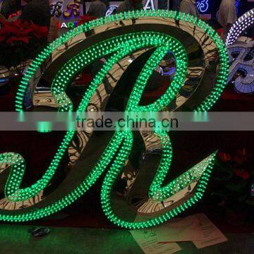 high brightness led letter lights sign