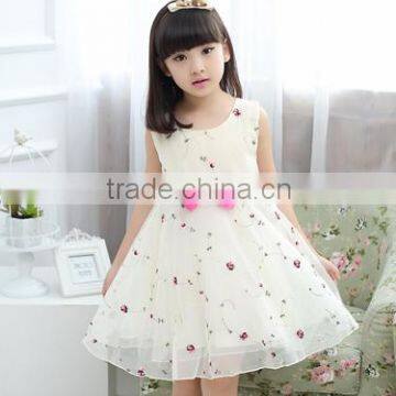 Bowknot is broken beautiful princess dress