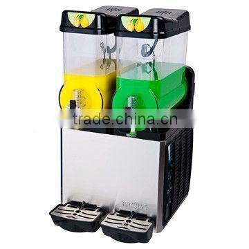 With keep fresh fuction commercial slush machine(XRJ12L*2)