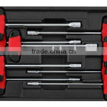 9 PC Hex Nut Driver T Handle Set