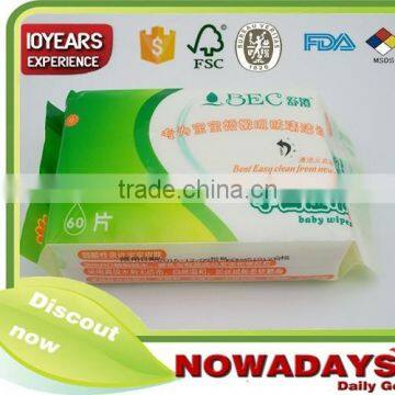 Hotsell Baby Product Alcohol Free Baby Cleaning Wet Tissue photo-3