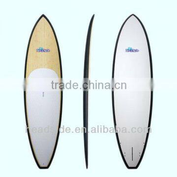 Customized Bamboo Veneer Cabon Fiber Stand Up Paddle Board/ SUP Surfing Boards