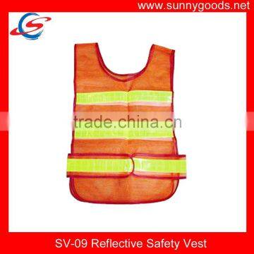 highly visible mesh safety vest