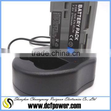 Fit For EN-EL3E EN-EL3 EN-EL3A Dual Digital Camera Charger With Car Adaptor