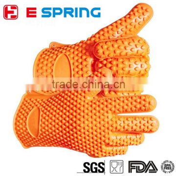 Silicone Oven Mitts,Heat-resistant Grill BBQ baking silicon glove