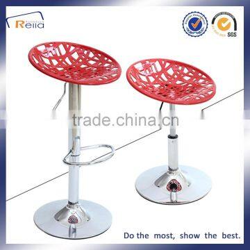 Bright color small seat ABS material bar stools
