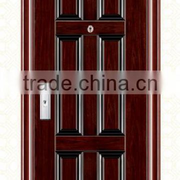 2015 sell like hot cakes Iron steel security metal door italian steel security doors