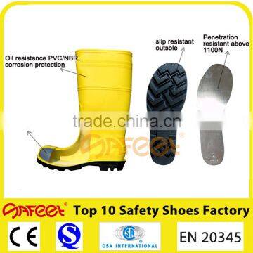 Long Farming Pvc Safety Boots S5, Silicon Rubber Rain Overshoesboots in Agriculture, Boots in Agriculture (SA-9303) photo-5