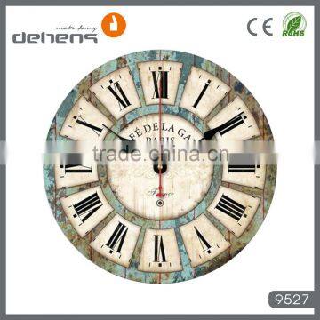 Customized Wooden MDF Wall Clock photo-2