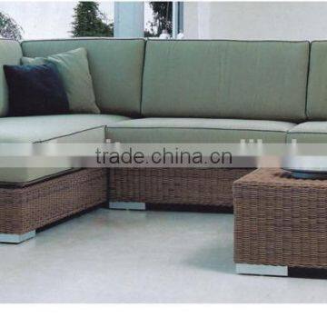 Star hotel sofa & chairs lobby furniture in rattan/wicker material commercial furniture