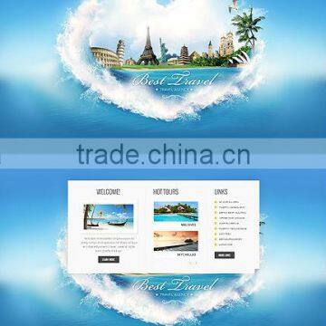 Travel & Tourism website design