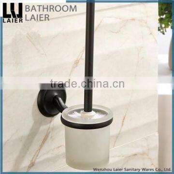 Western Unique Design Zinc Alloy ORB Finishing Bathroom Accessories Wall Mounted Toilet Brush Holder