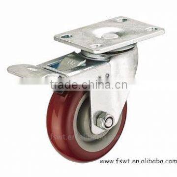 5 Inch Medium Duty Zinc Plate Swivel Caster Wheel photo-2