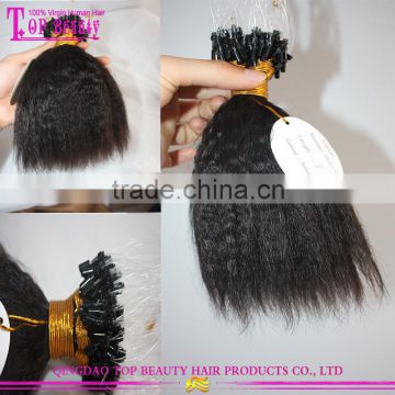 Hot sale custom design 100% cheap remy micro loop hair extensions