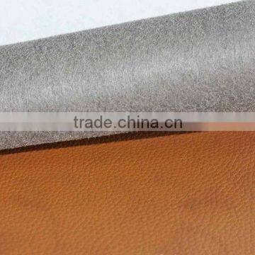 Microfiber base pu leather