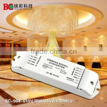 4 channels DC12V-24V PWM to 0-10v dimming signal converter