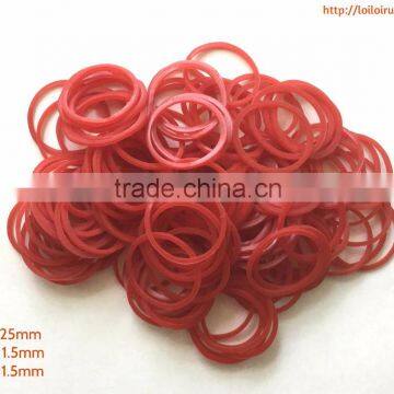 100% Natural Red Elastic Rubber Band High Quality for Vegetable