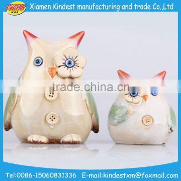 2016 Custom Glazed Animal Ceramic Fish Figurines for Promotion