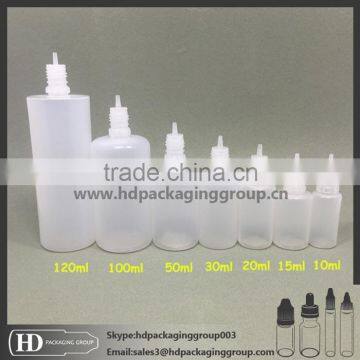 HD 4oz Clear Plastic Ejuice Bottles 120ml pe Clear Plastic Dropper Bottle With Child Tamper Proof Cap photo-4