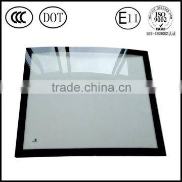 Supply Kato HD 820 excavator Curved tempered Glass windshield