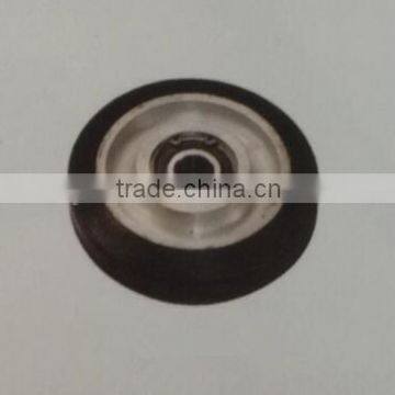 elevator roller for guide shoe 114mm, 114x36mm, bearing 6203, 114x36x6203