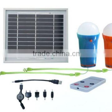 With 2PCS Solar Emergency Light Solar Light