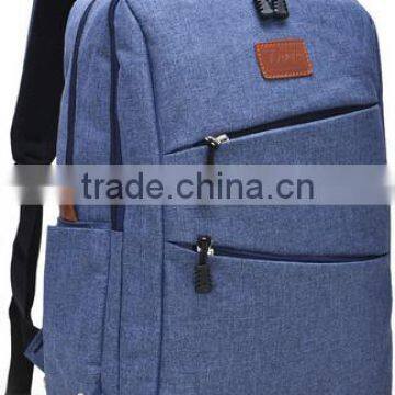 Japanese pure color backpack for boys,Korean canvas Laptop backpack for traveling