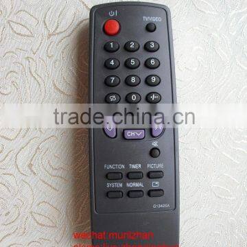 High Quality Black/Dark Blue 25 Keys G1342SA lcd tv remote control for Sharpp