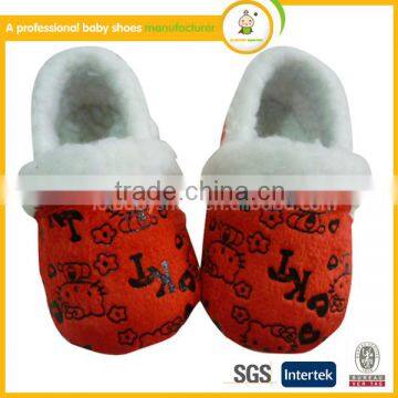 wholesale kid fashion snowshoes slipper baby winter shoes