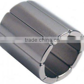 arc magnet,arc segment magnets, permanent magnet generator