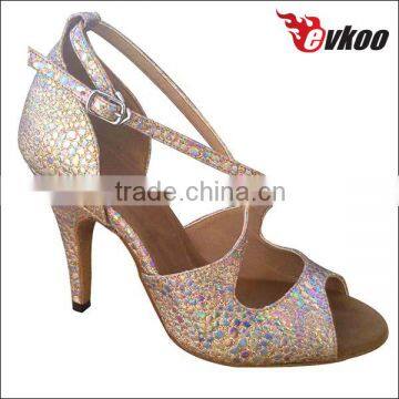 lady high heel dance&dress shoes European classical style plus size 6 colors flower printed/leopard printed/gloden/sliver/tan