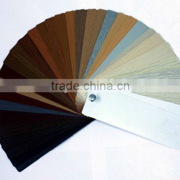 various wood grain colors PVC edge banding