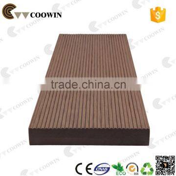 solid polymer wood composite decking boards