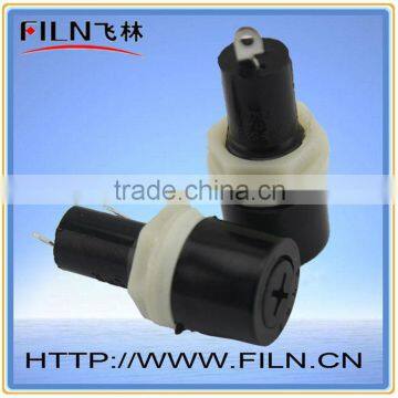 MF528 black 5*20mm fuse holder 12mm mounting hole