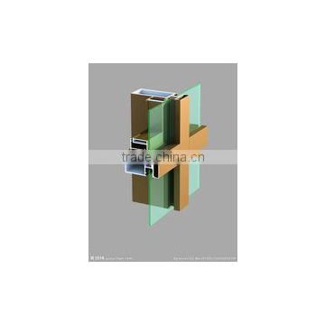 aluminium alloy profiles curtain wall profiles top quality