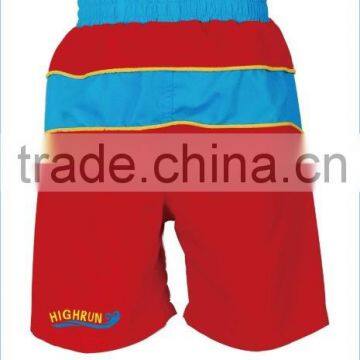 (Fashionable) Boys swimming shorts/Beach shorts with black and blue color