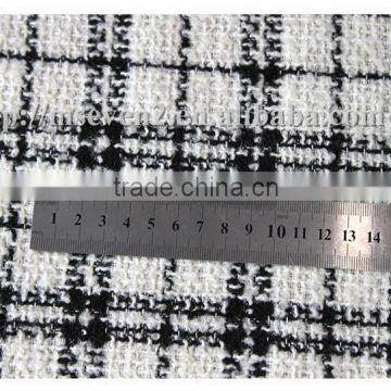 New Pattern and Hot Sells Beautiful Plaid Wool Polyester Fabric, Wool Fabric for Overcoat photo-2
