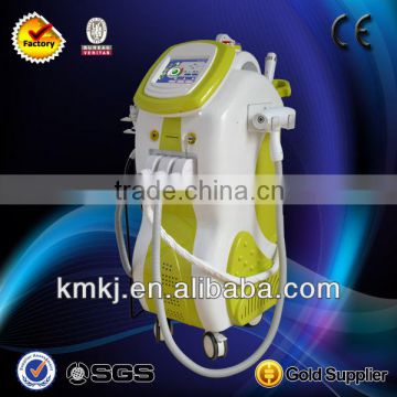 Multifunction Vertical Ipl Rf Equipment With E-light+IPL+Nd:Yag Multifunction Laser+Cavitation+RF (CE ISO SGS TUV) Face Lifting