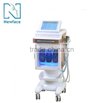 Skin Analysis Acne Removal Hydro Dermabrasion Skin Moisturizing Spray Salon Oxygen Skin Hyperbaric Treatment Machine Water Oxygen Jet Peel Machine Improve Skin Texture