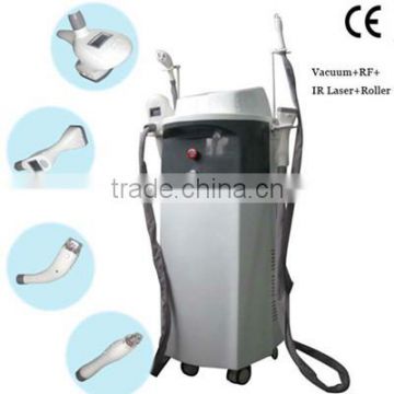 powerful vacuum infared RF roller slimming device/reliable body shaping machine